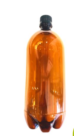 2L Pet Beer Bottle Amber x10 (case)