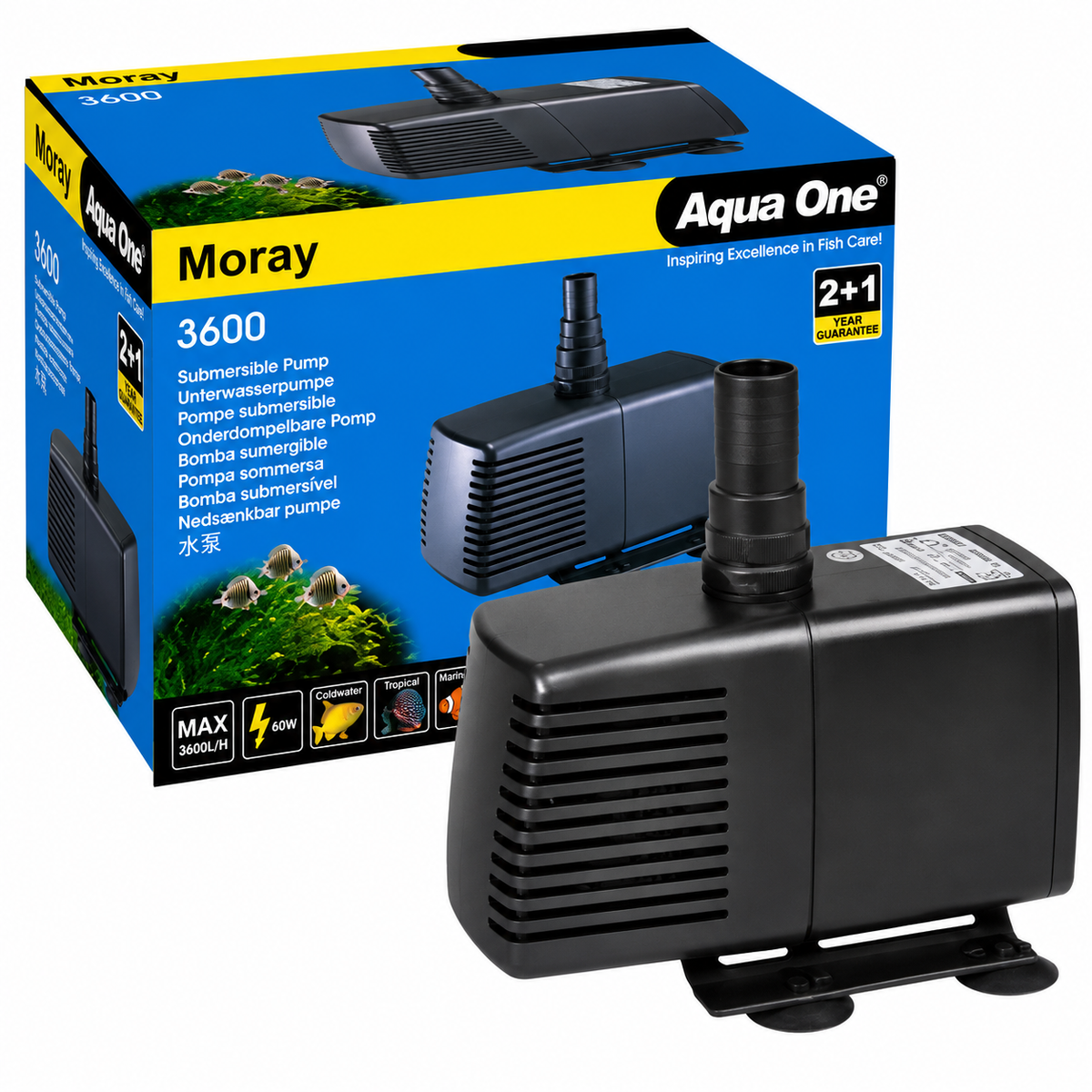 Aqua One Moray 3600 Submersible Pump