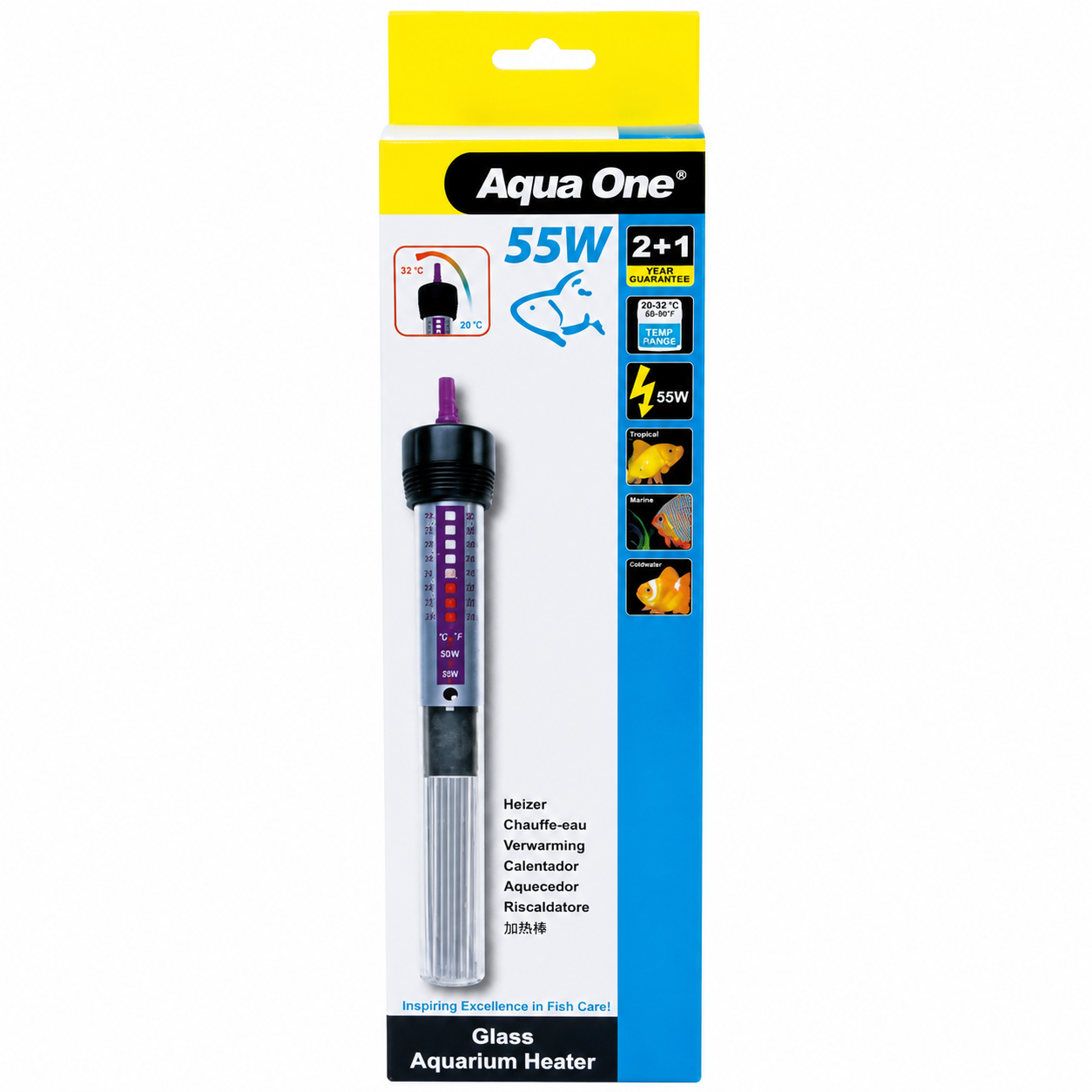 Aqua One Water Heater (55W)