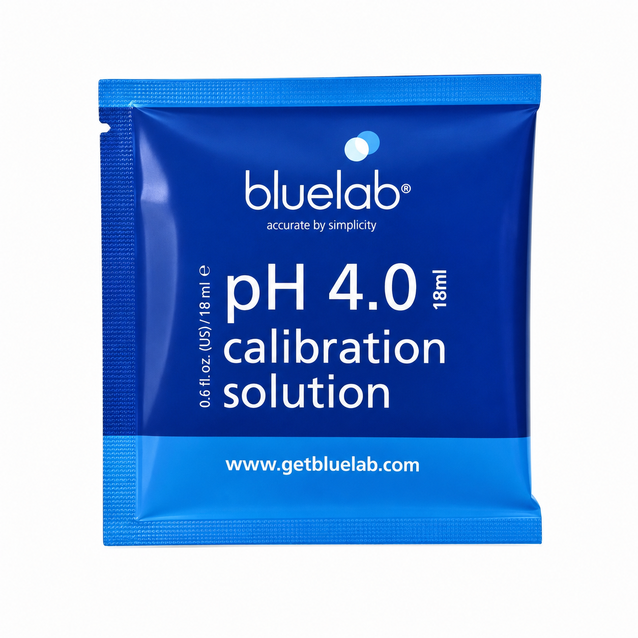 Bluelab pH 4.0 Calibration Solution (18ml sachet)