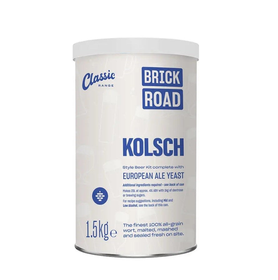 Kölsch Beer Kit (1.5kg) Brick Road Classic