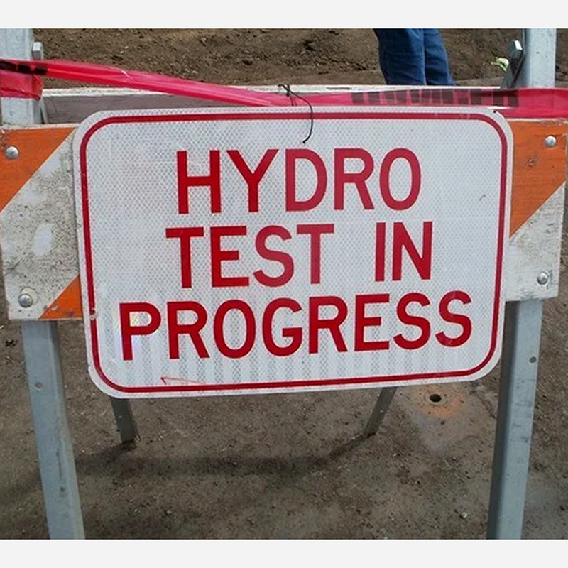 CO2 Cylinder Hydrostatic Test