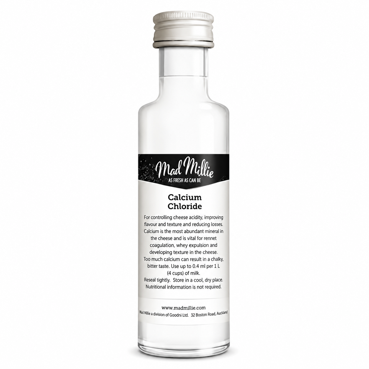 Calcium Chloride 50ml (Mad Millie)