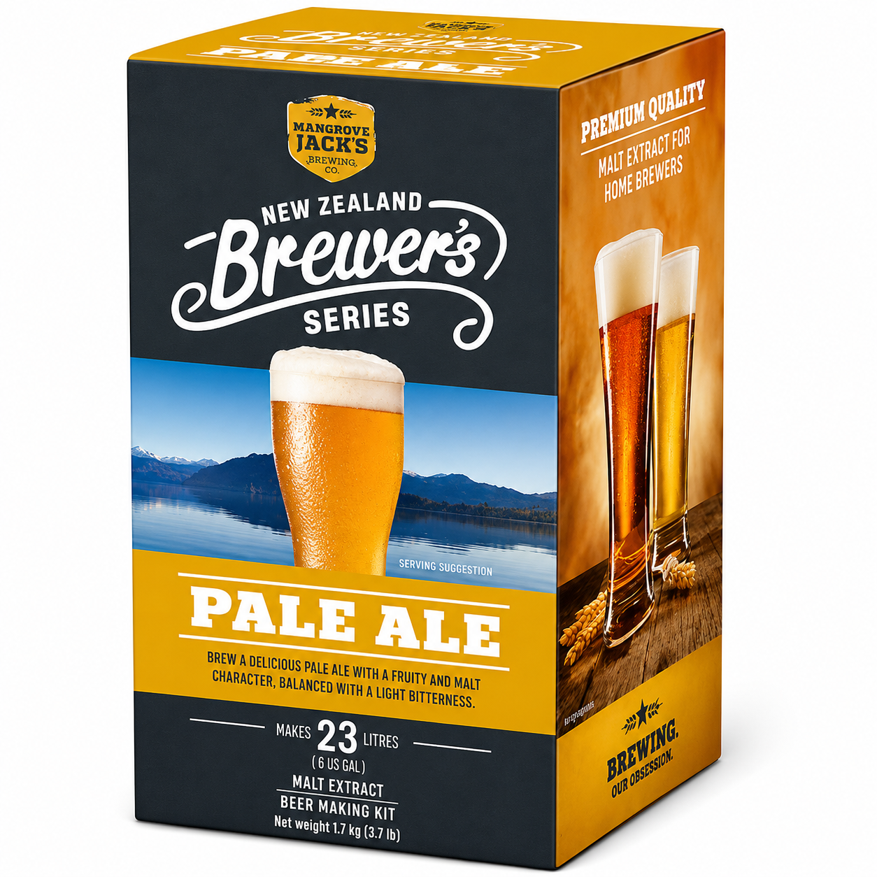Pale Ale 1.7kg (Mangrove Jacks NZ Series)