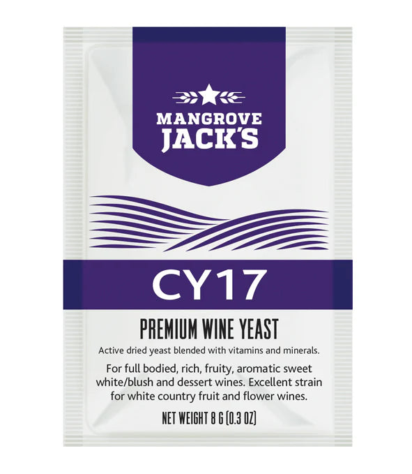 Mangrove Jacks CY17 Wine Yeast