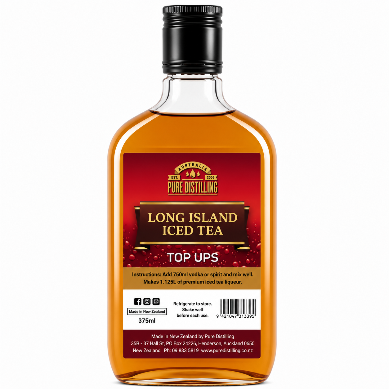 Long Island Iced Tea 375mls Top Ups