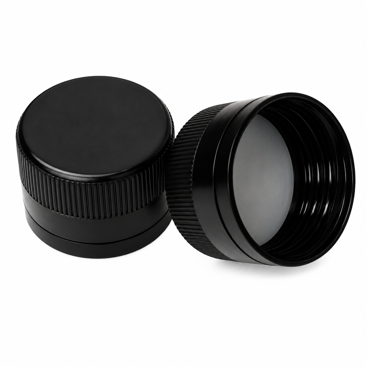 PET Bottle Lids/Caps x50 Black