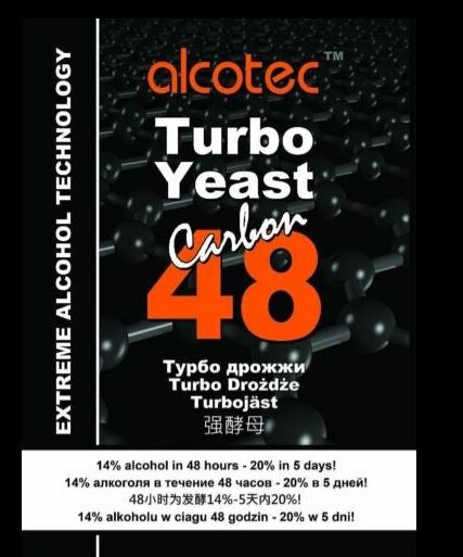 Alcotec 48 Yeast with Carbon