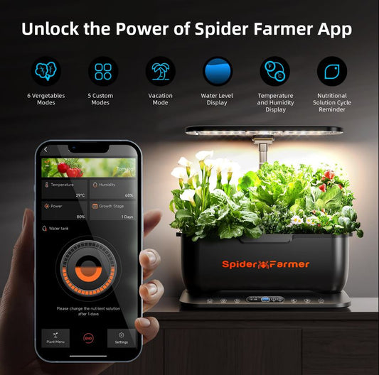 Spider Farmer Smart G12- Hydroponic System