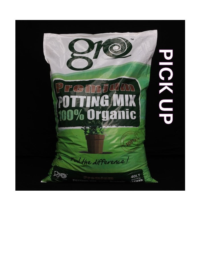 40l potting mix Gro Potting Mix (40L) 100% Organic – Grow & Brew