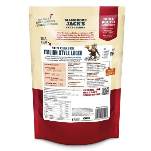 MJ Craft Series Italian Style Lager 2.2KG