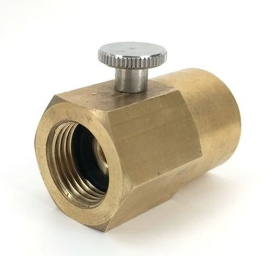 Sodastream Cylinder filling adapter with bleed valve