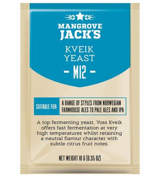 Mangrove Jacks Yeast - M12 - Kveik