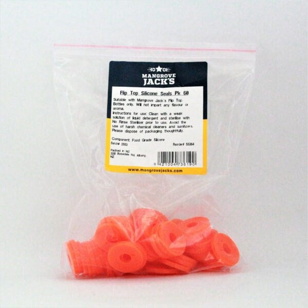 Silicon Seals for flip top bottles