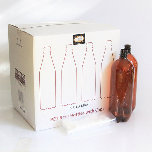 1.5L PET Bottles x15