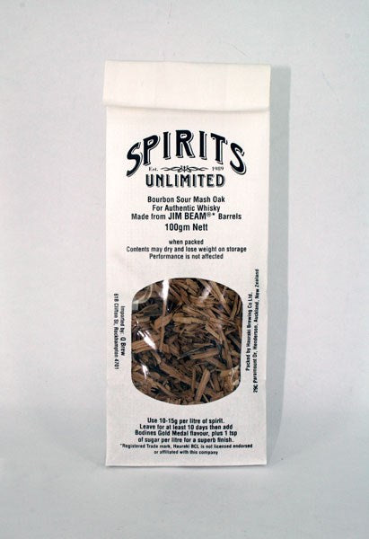 SU Kentucky Bourbon - Jim Beam Sour Oak Chips 100g