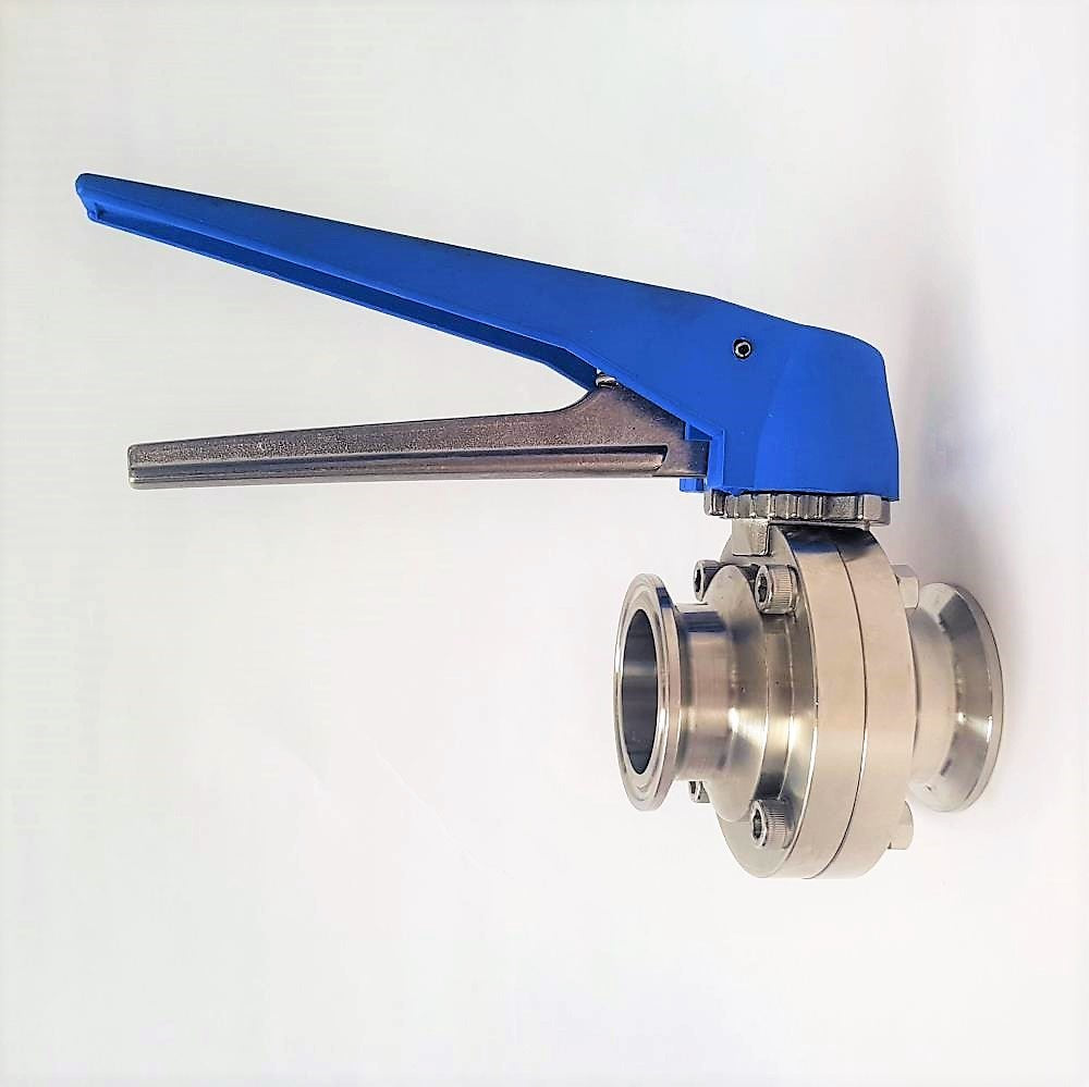 1.5" Tri Clover - Butterfly Valve