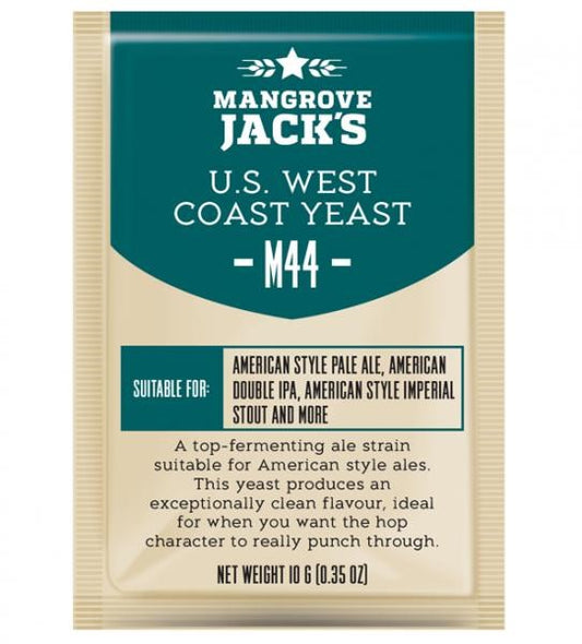 Mangrove Jacks Yeast - M44 U.S West Coast