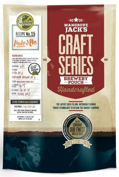 MJ Craft Series Gluten Free Pale Ale Pouch