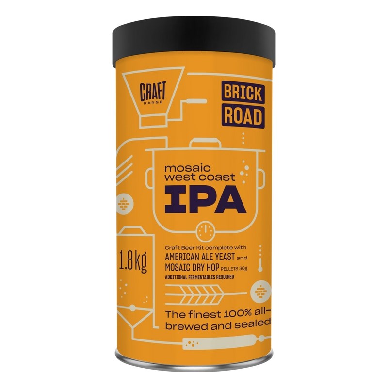 Brick Road Craft - Mosaic West Coast Ipa 1.8kg