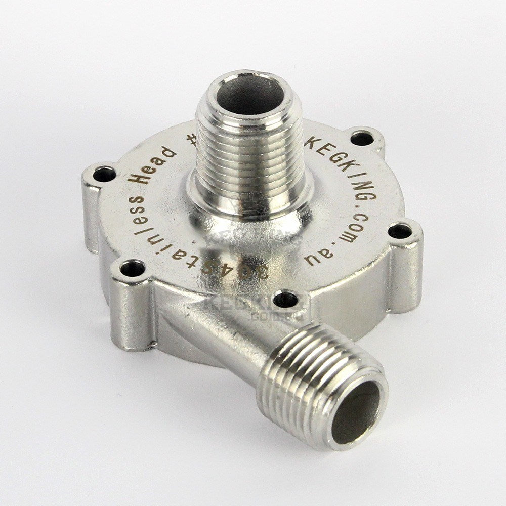 Pump Head - Stainless for MKII Pump
