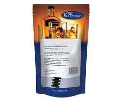 SS Charred American Oak Spiral 8cm