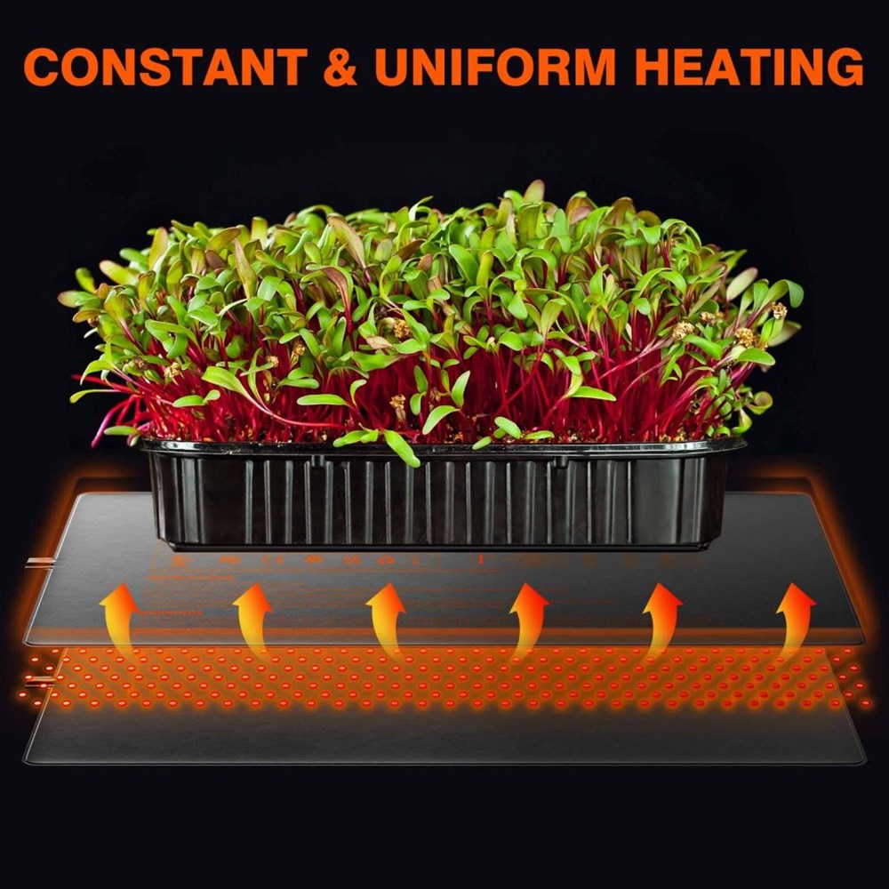 Spider Farmer Heat Mat & Controller Set 52 x 25cm