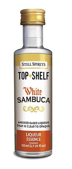SS Top Shelf White Sambuca liqueur