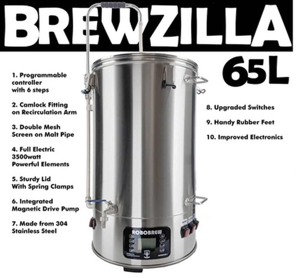 Brewzilla Gen. 3.1.1 - 65 Litre