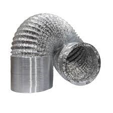 Aluminium Ducting 100mm x 5mtr