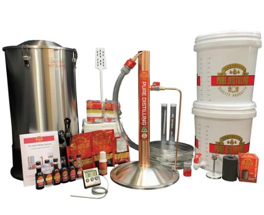 Distilling with the Pure Distilling Relux Condenser