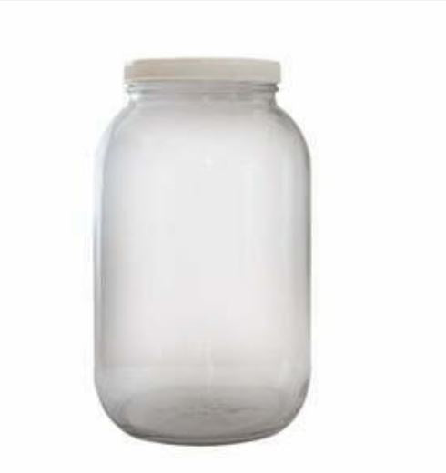 4 Litre Glass Jar with Cap