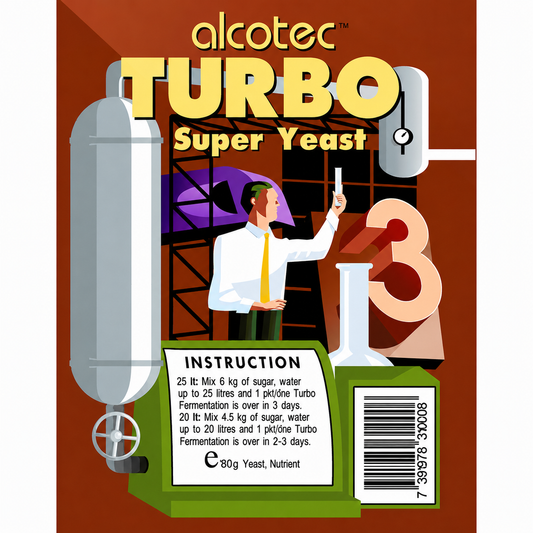 Alcotec 6 Super Yeast 3day 155g
