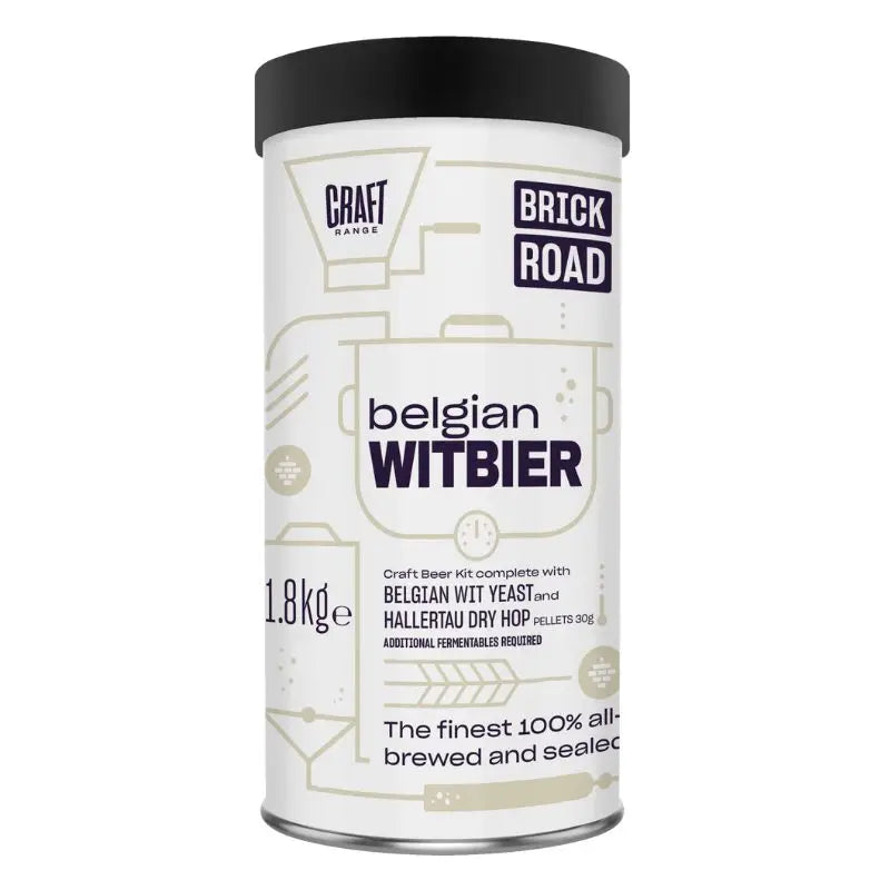 Brick Road Craft - Belgian Witbier 1.8kg