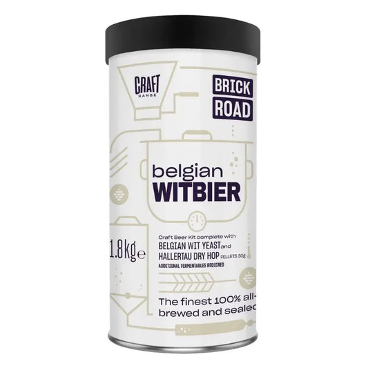 Brick Road Craft - Belgian Witbier 1.8kg