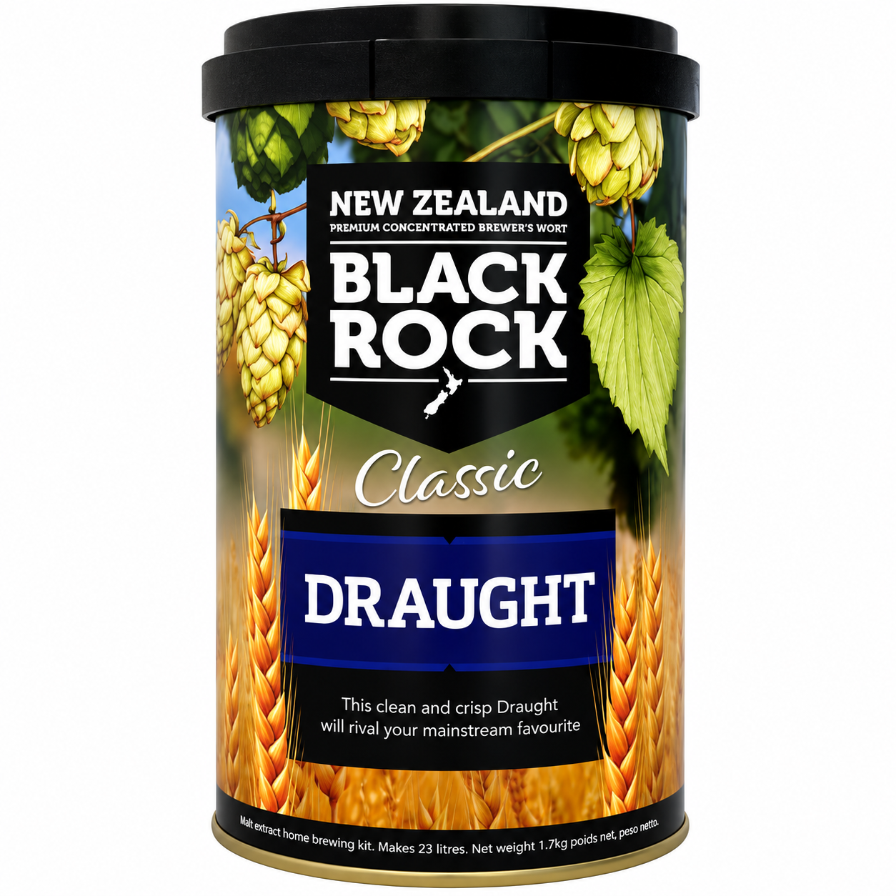 Black Rock - Draught 1.7kg (NZ)