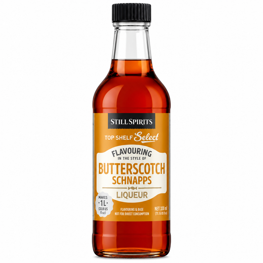 Butterscotch Schnapps Liqueur Flavour & Base (330ml) SS Top Shelf Select