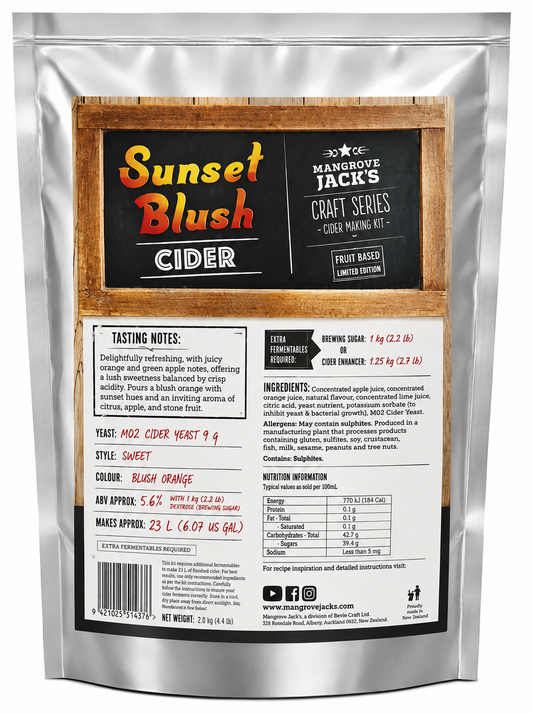 MJ Craft Series Cider #7 - Sunset Blush
