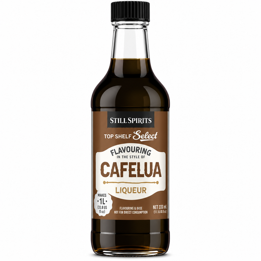 Cafelua Liqueur Flavour & Base (330ml) SS Top Shelf Select