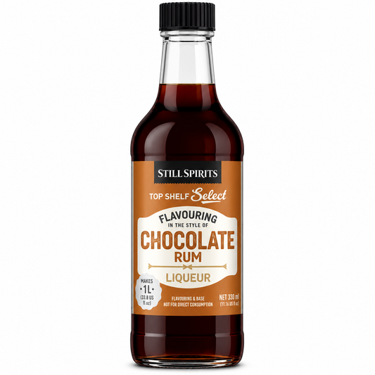 Chocolate Rum Liqueur Flavour & Base (330ml) SS Top Shelf Select