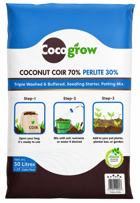 CocoGrow Fusion (70% Coconut Coir / 30% Perlite) 50L