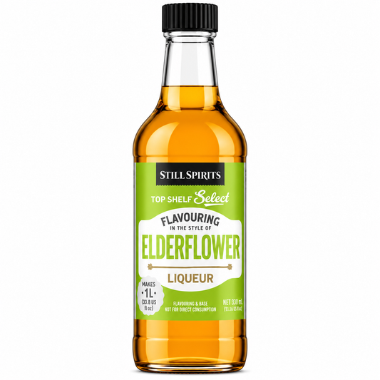 Elderflower Liqueur Flavour & Base (330ml) SS Top Shelf Select