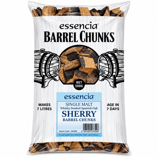 Whisky Sherry Barrel Chunks (500g) Essencia