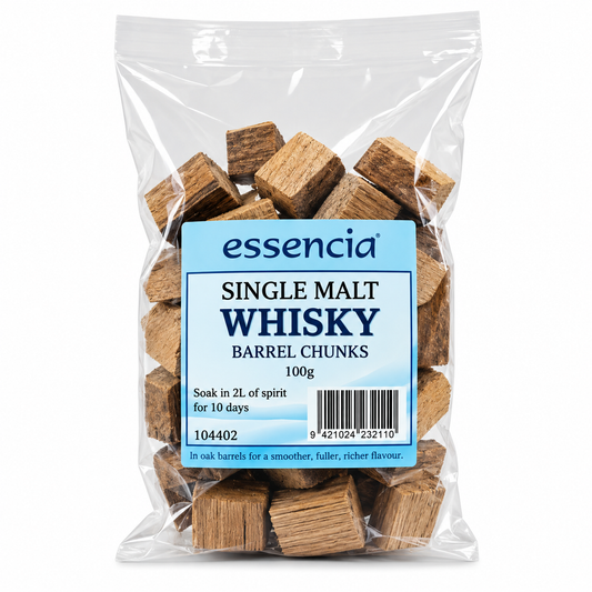 Single Malt Whisky Barrel Chunks (100g) Essencia