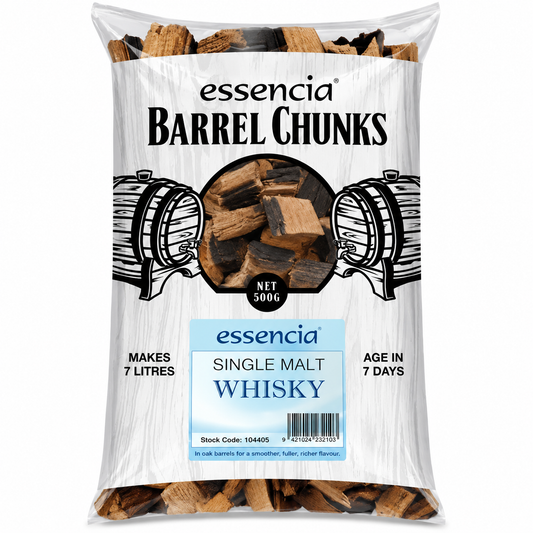 Single Malt Whisky Barrel Chunks (500g) Essencia
