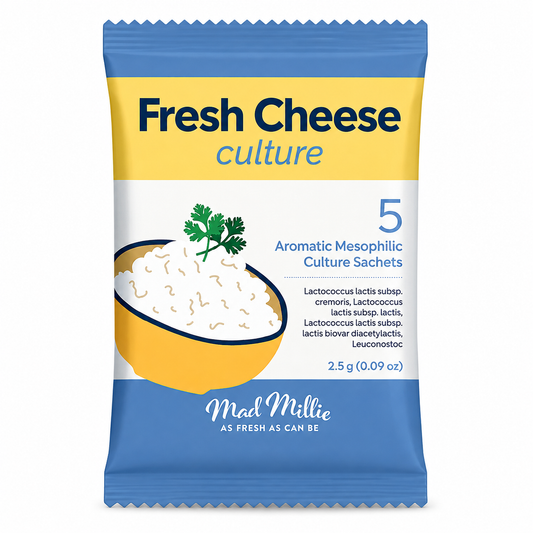 Fresh Cheese Culture x5 sachets (Mad Millie)