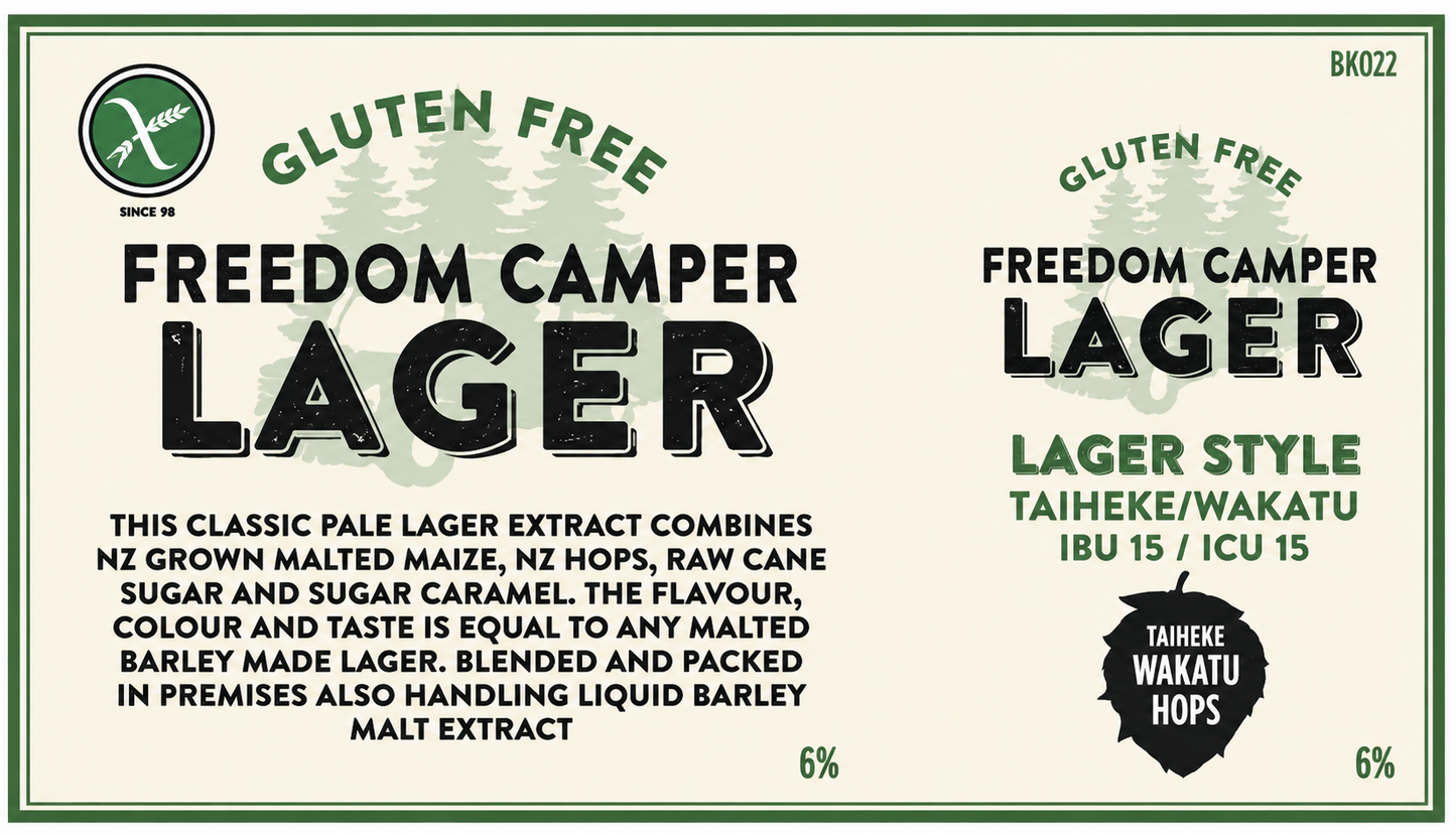 Gluten Free Lager Kit