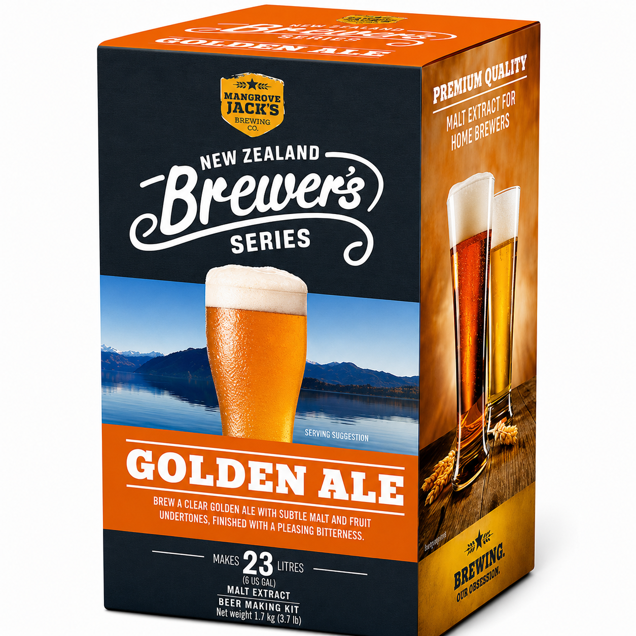 Golden Ale 1.7kg (Mangrove Jacks NZ Series)