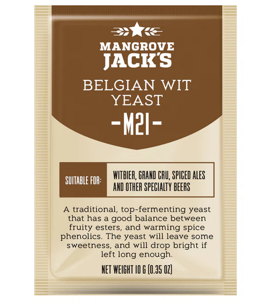 Mangrove Jacks Yeast - M21 Belgian Wit