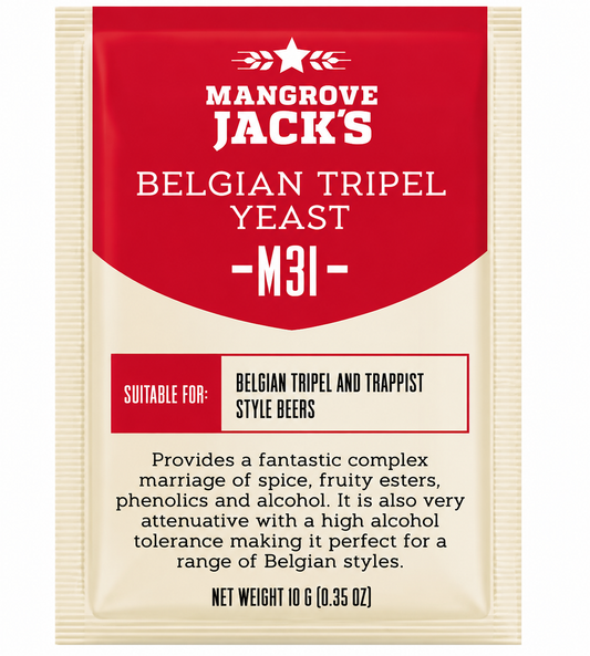 Mangrove Jacks Yeast - M31 Belgian Tripel